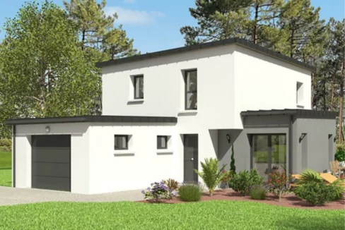 Neology Constructeur De Maison Lamballe Projet Maison Contemporaine Maison Moderne Et Contemporaine 1
