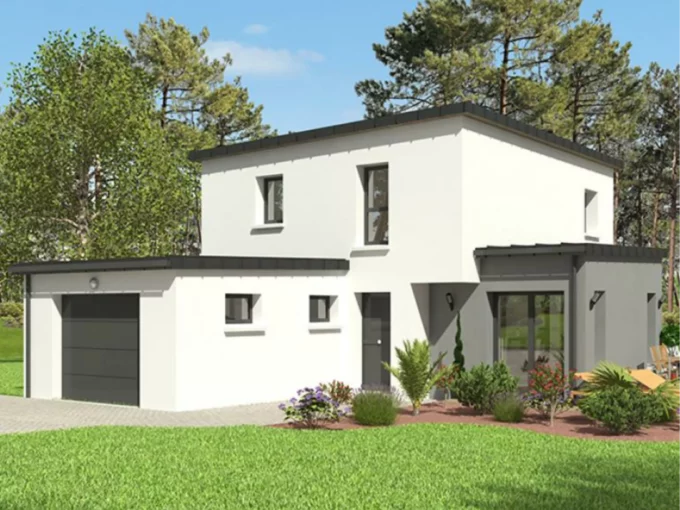 Neology Constructeur De Maison Lamballe Projet Maison Contemporaine Maison Moderne Et Contemporaine 1