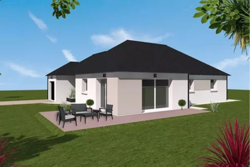 Neology Constructeur De Maison Lamballe Projet Maison Plain Pied Maison Avec Un Bel Espace Spacieux Et Lumineux 1