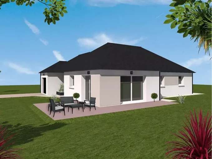 Neology Constructeur De Maison Lamballe Projet Maison Plain Pied Maison Avec Un Bel Espace Spacieux Et Lumineux 1
