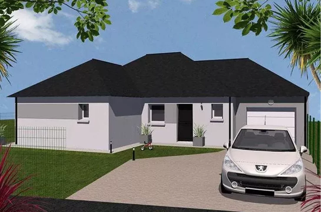 Neology Constructeur De Maison Lamballe Projet Maison Plain Pied Maison D Esprit Contemporaine 1