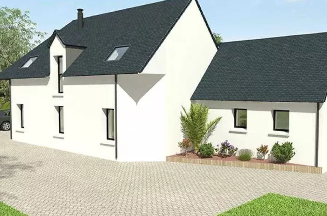 Neology Constructeur De Maison Lamballe Projet Maison Traditionnelle Maison Avec Un Agreable Sejour Spacieux 3