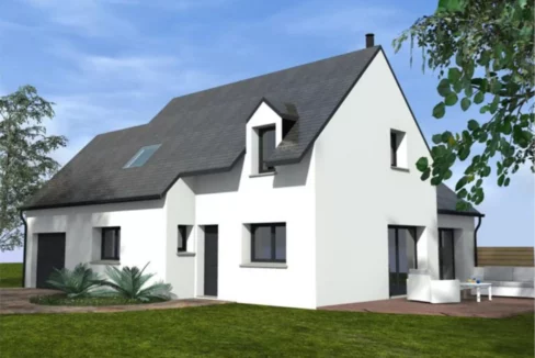 Neology Constructeur De Maison Lamballe Projet Maison Traditionnelle Maison Avec Un Grand Espace De Vie Chaleu