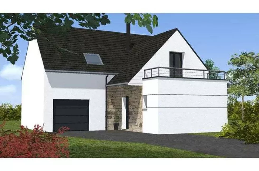 Neology Constructeur De Maison Lamballe Projet Maison Traditionnelle Maison Avec Un Grand Sejour Chaleureux 1
