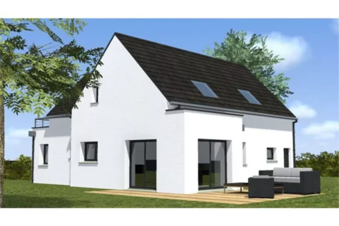 Neology Constructeur De Maison Lamballe Projet Maison Traditionnelle Maison Avec Un Grand Sejour Chaleureux 2
