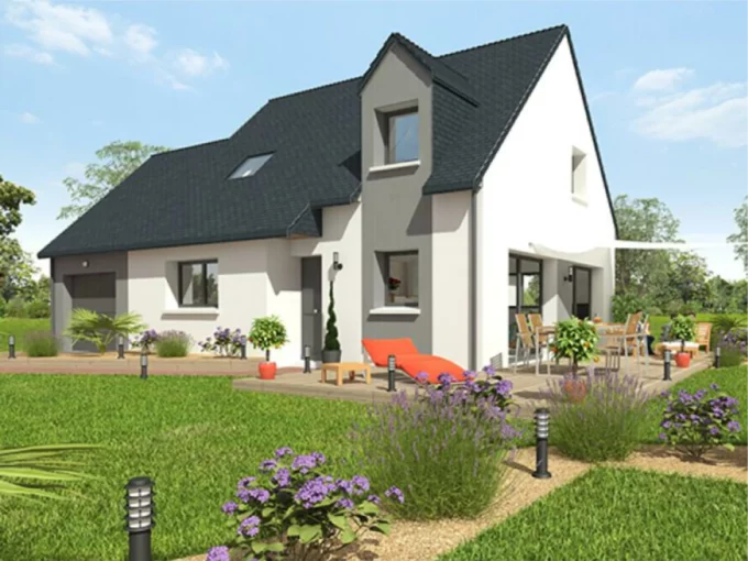 Neology Constructeur De Maison Lamballe Projet Maison Traditionnelle Maison Avec Une Architecture Moderne 1