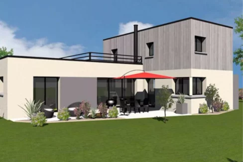 Neology Constructeur De Maison Lamballe Architecture Contemporaine Avec Bel Espace De Vie 2