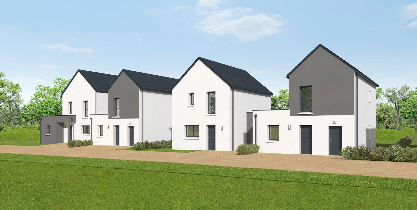 TERRAIN + MAISON DE VILLE – 4 chambres – DINAN/QUEVERT