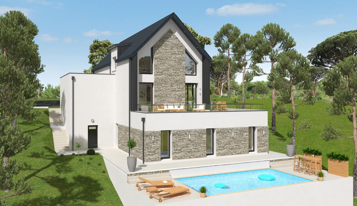 Belle maison plain pied sur terrain QUARTIER de la GARDE à SAINT CAST LE GUILDO OPPORTUNITE TRES RARE