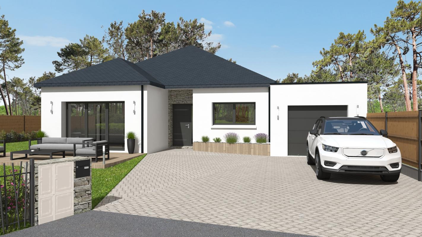 Belle maison plain pied sur terrain hors lotissement à SAINT CAST LE GUILDO