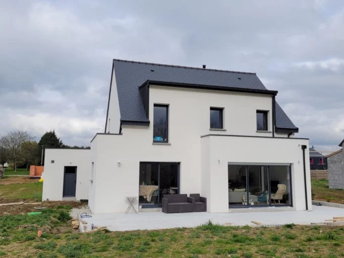 Neology Constructeur De Maison Lamballe Construction Maison Contemporaine A Etage – Saint Carne 2