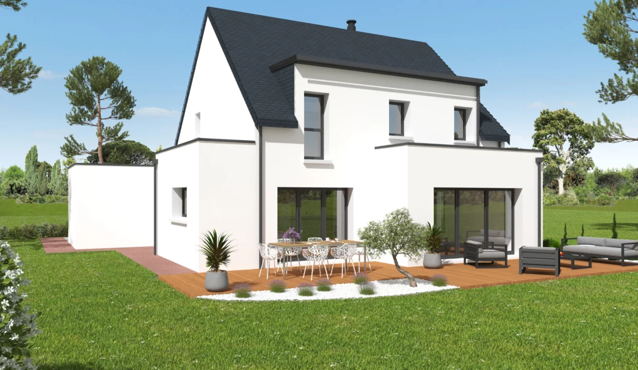 Neology Constructeur De Maison Lamballe Construction Maison Contemporaine A Etage – Saint Carne 4