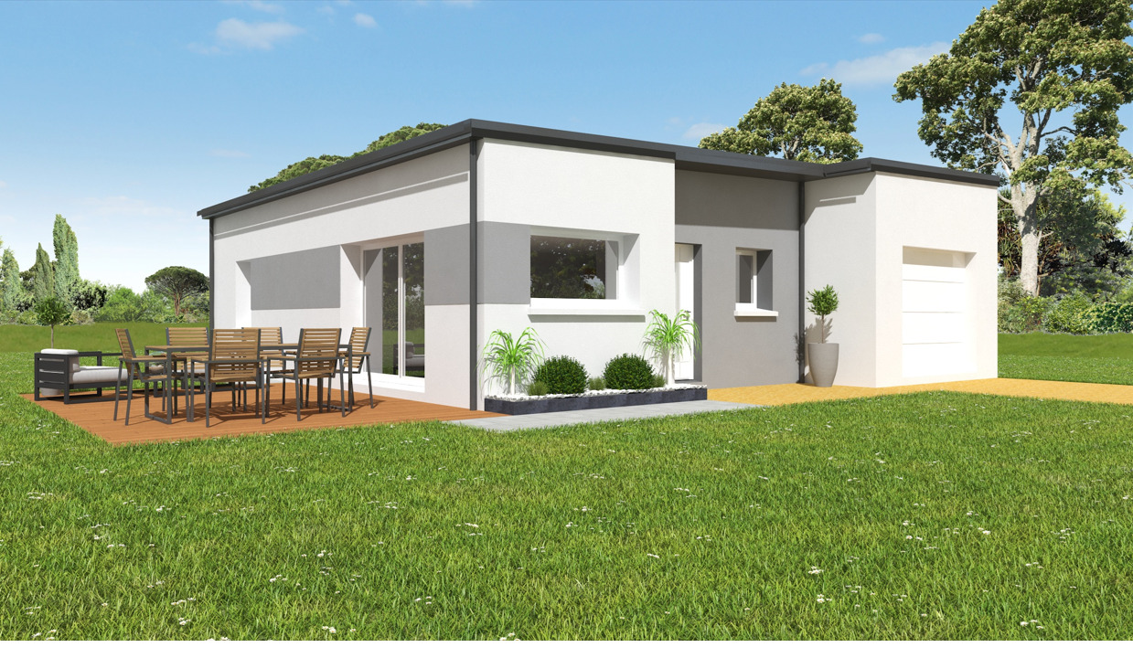 Maison plain pied Plaintel