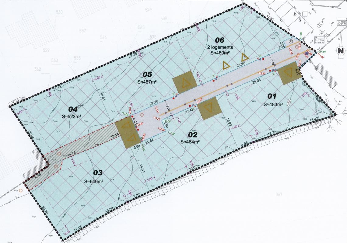 Nouveaux terrains à vendre à Tréméloir